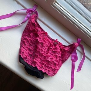 Vintage Victorias Secret Ruffle Ribbon Panties